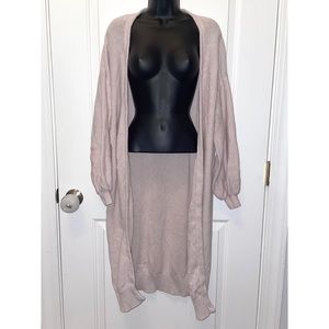 Long Light pink sweater